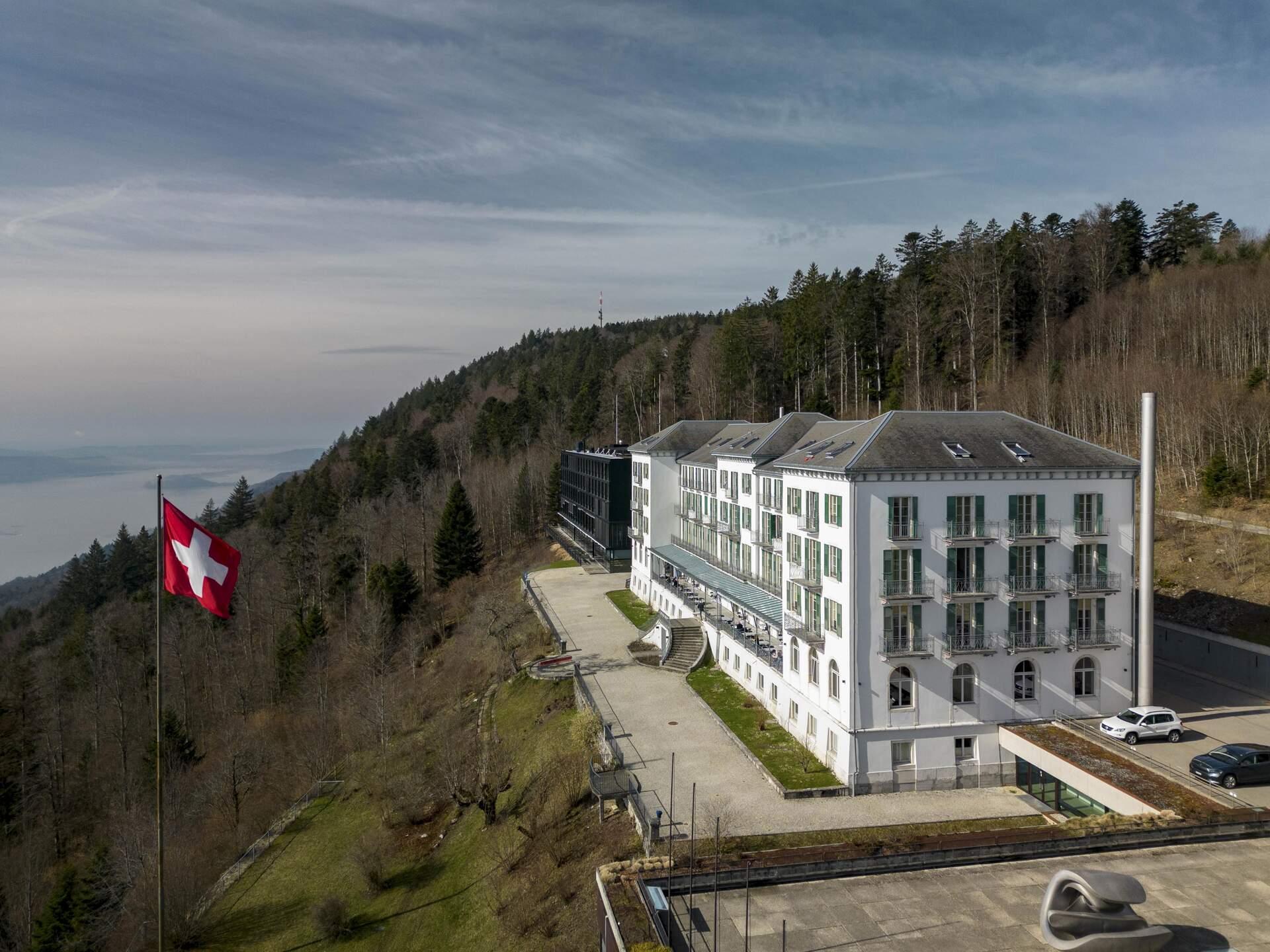 Flugaufnahme BASPO Grand Hotel
